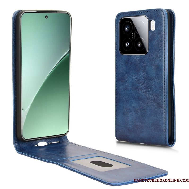 Cover Hoesje Xiaomi 15 Telefoonhoesje Magnetische Verticale Flipcover