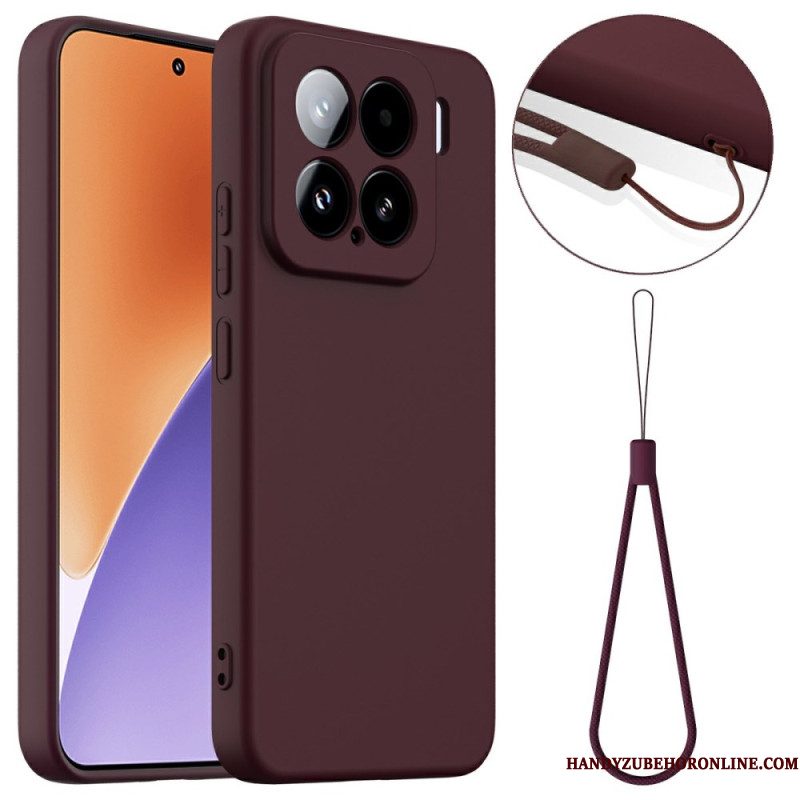 Cover Hoesje Xiaomi 15 Telefoonhoesje Magsafe-compatibel Met Koord