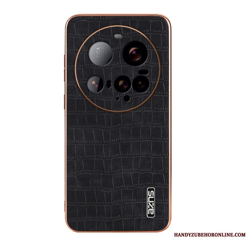 Cover Hoesje Xiaomi 15 Ultra Telefoonhoesje Krokodillentextuur Azns