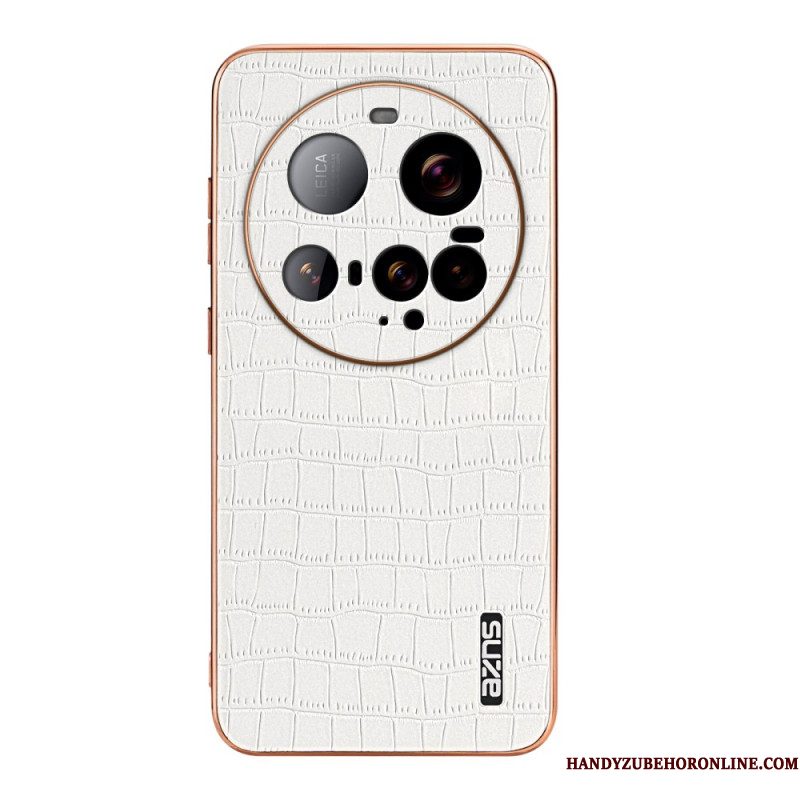 Cover Hoesje Xiaomi 15 Ultra Telefoonhoesje Krokodillentextuur Azns