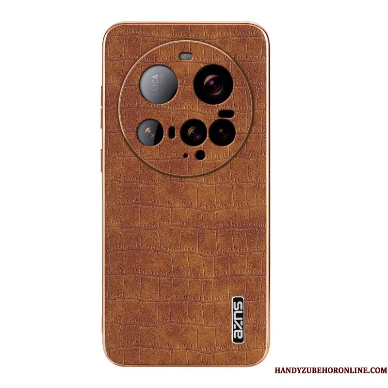 Cover Hoesje Xiaomi 15 Ultra Telefoonhoesje Krokodillentextuur Azns