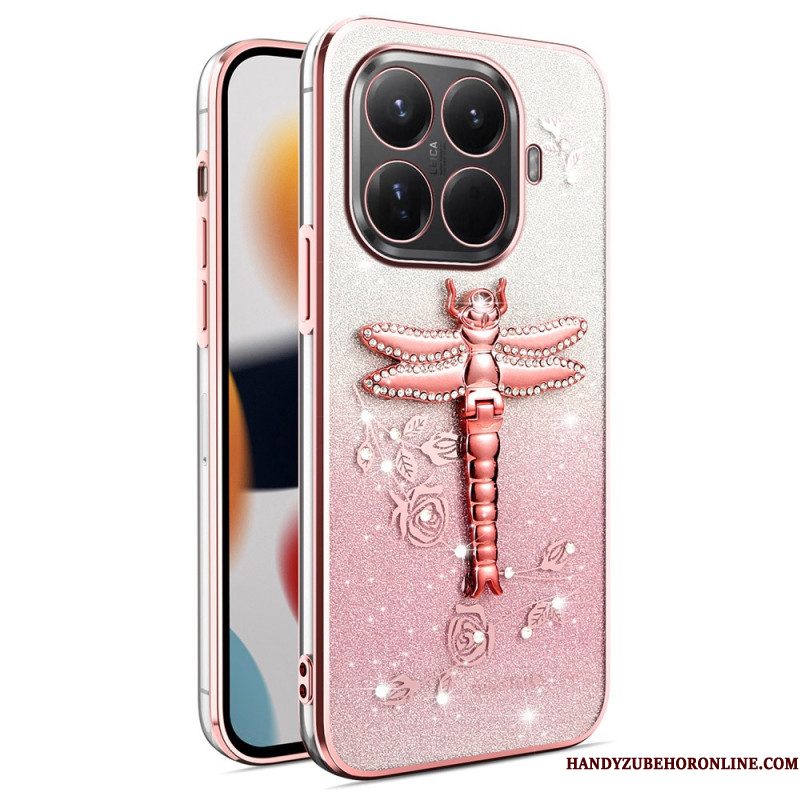 Cover Hoesje Xiaomi 15t Pro Telefoonhoesje Kadem Libellensteun