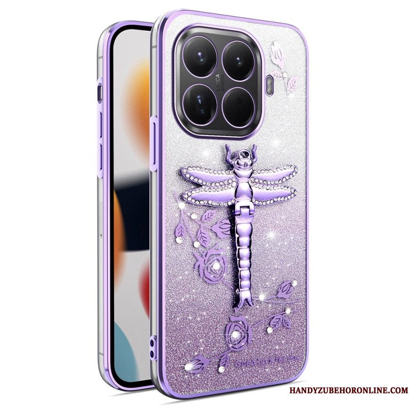 Cover Hoesje Xiaomi 15t Pro Telefoonhoesje Kadem Libellensteun