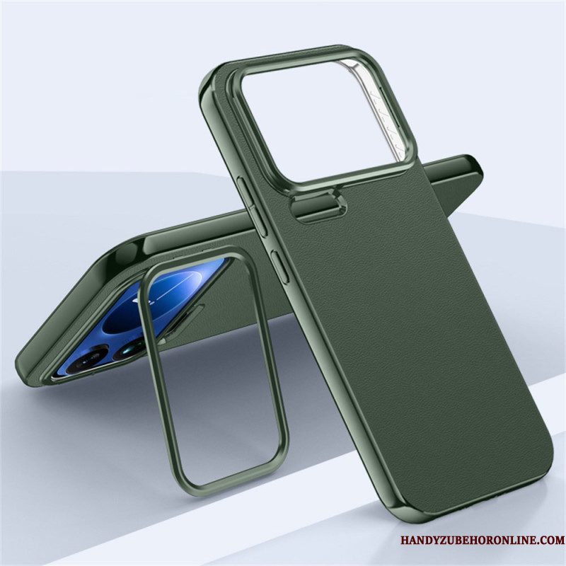 Cover Hoesje Xiaomi 17 Pro Telefoonhoesje Geïntegreerde Standaard En Metalen Frame