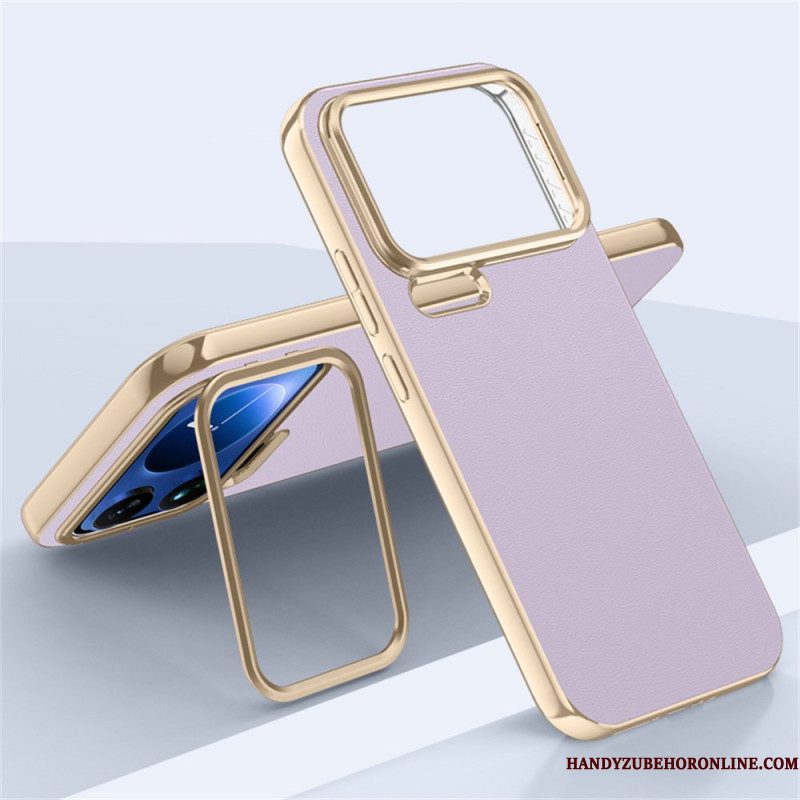 Cover Hoesje Xiaomi 17 Pro Telefoonhoesje Geïntegreerde Standaard En Metalen Frame
