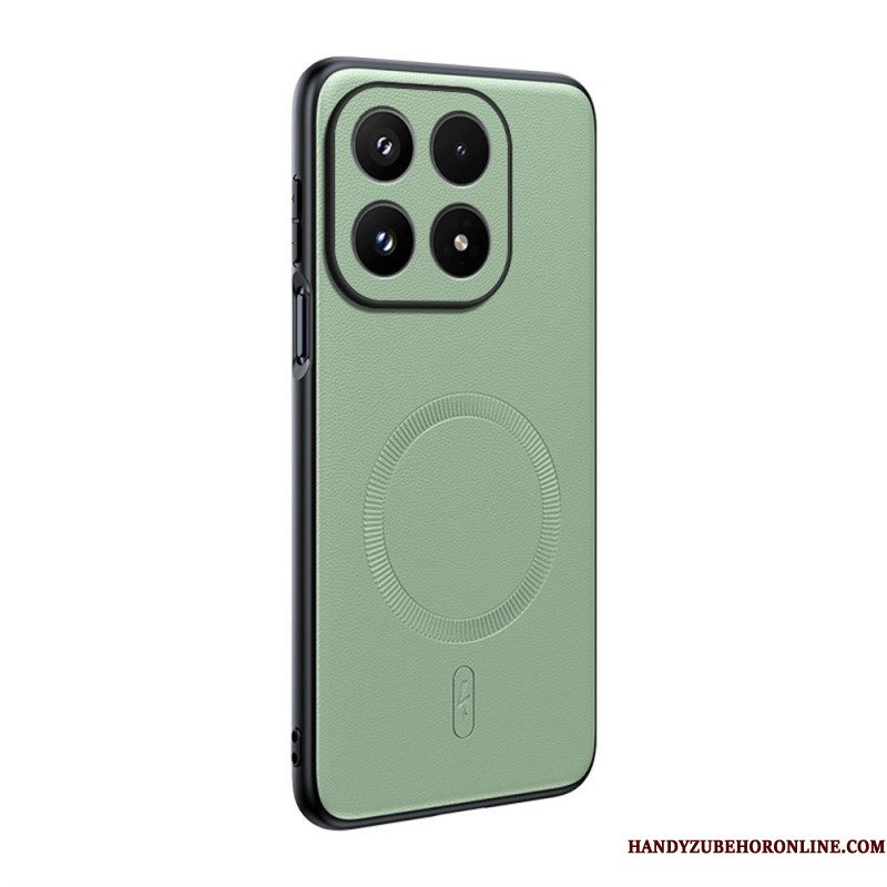 Cover Hoesje Xiaomi 17 Telefoonhoesje Magsafe Lederlook