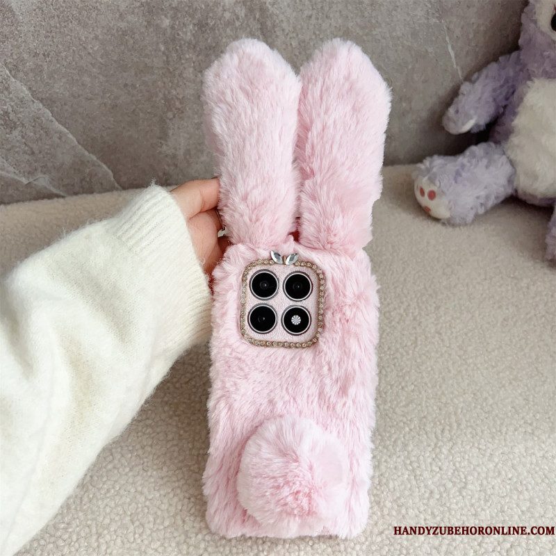 Cover Hoesje Xiaomi 17 Telefoonhoesje Pluche Rundleer