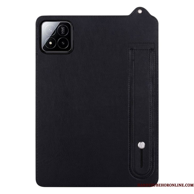 Cover Hoesje Xiaomi Pad 7 / 7 Pro Telefoonhoesje Kunstleer Met Riemhouder