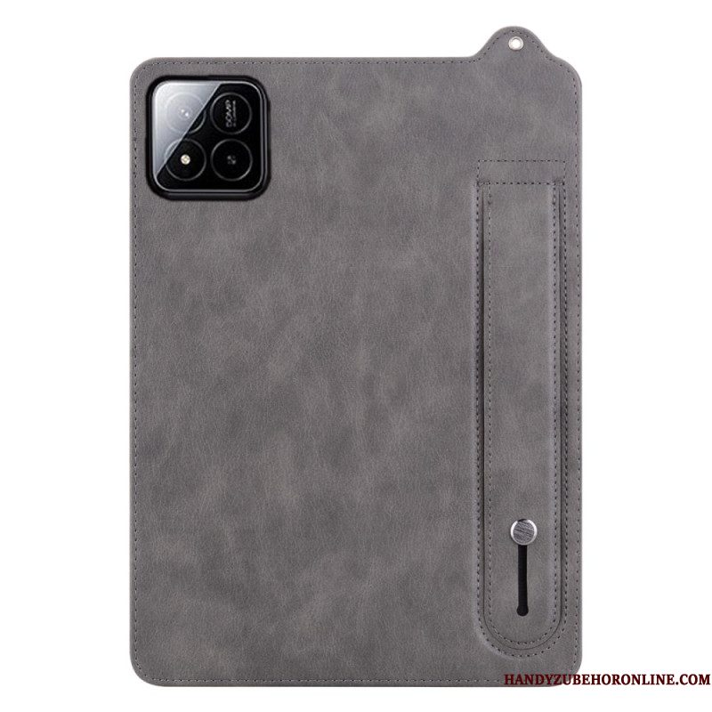Cover Hoesje Xiaomi Pad 7 / 7 Pro Telefoonhoesje Kunstleer Met Riemhouder