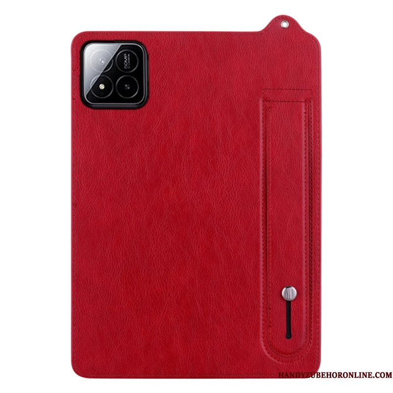 Cover Hoesje Xiaomi Pad 7 / 7 Pro Telefoonhoesje Kunstleer Met Riemhouder