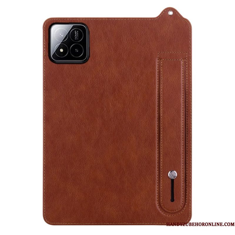 Cover Hoesje Xiaomi Pad 7 / 7 Pro Telefoonhoesje Kunstleer Met Riemhouder