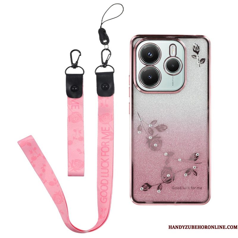 Cover Hoesje Xiaomi Redmi Note 14 5g Telefoonhoesje Kadem-bandjes
