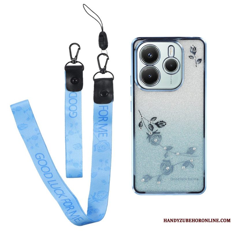 Cover Hoesje Xiaomi Redmi Note 14 5g Telefoonhoesje Kadem-bandjes