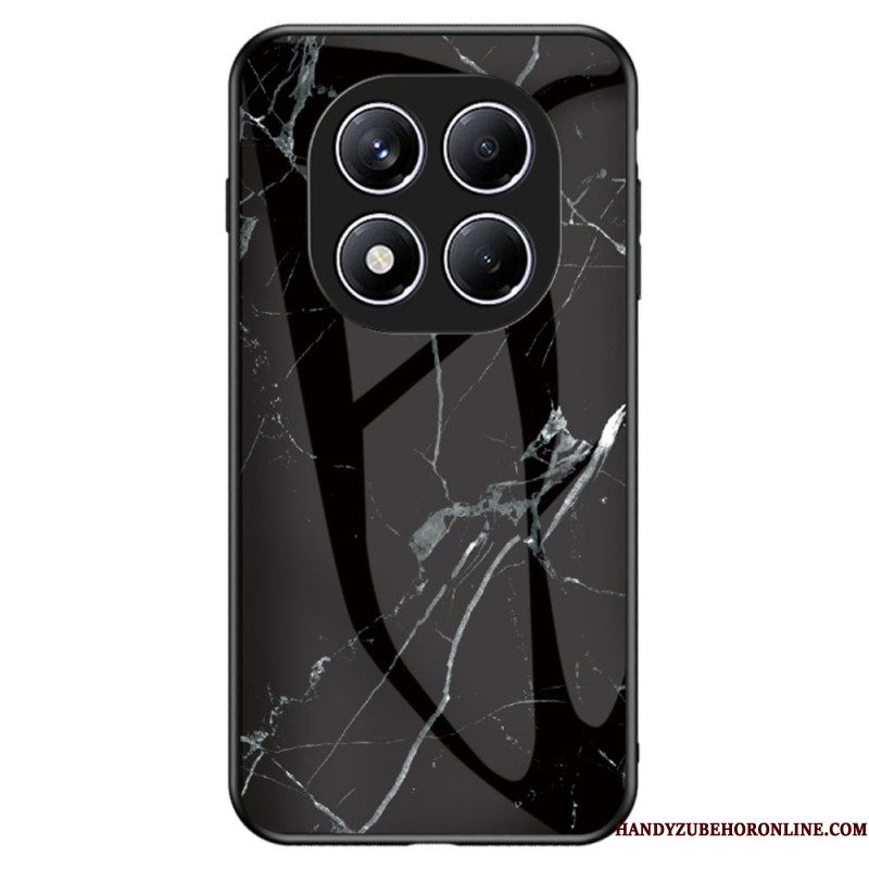 Cover Hoesje Xiaomi Redmi Note 14 Pro 4g Telefoonhoesje Marmer Gehard Glas
