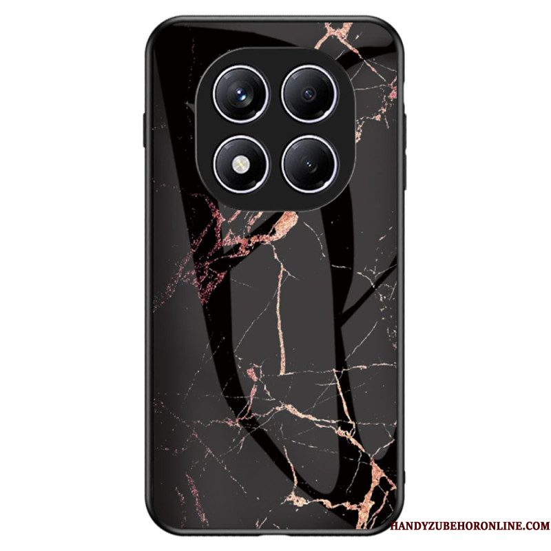 Cover Hoesje Xiaomi Redmi Note 14 Pro 4g Telefoonhoesje Marmer Gehard Glas