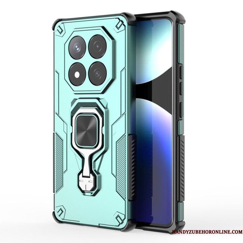 Cover Hoesje Xiaomi Redmi Note 14 Pro 4g Telefoonhoesje Ultra Duurzaam Met Draaibare Standaard