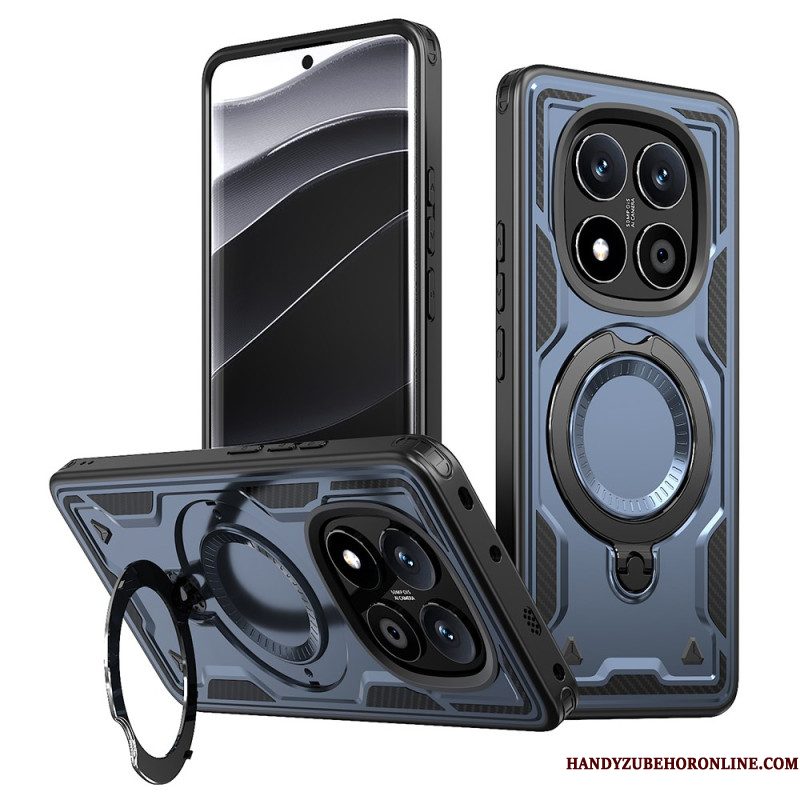 Cover Hoesje Xiaomi Redmi Note 14 Pro 5g Telefoonhoesje Draaibare Standaard En Magsafe-compatibiliteit