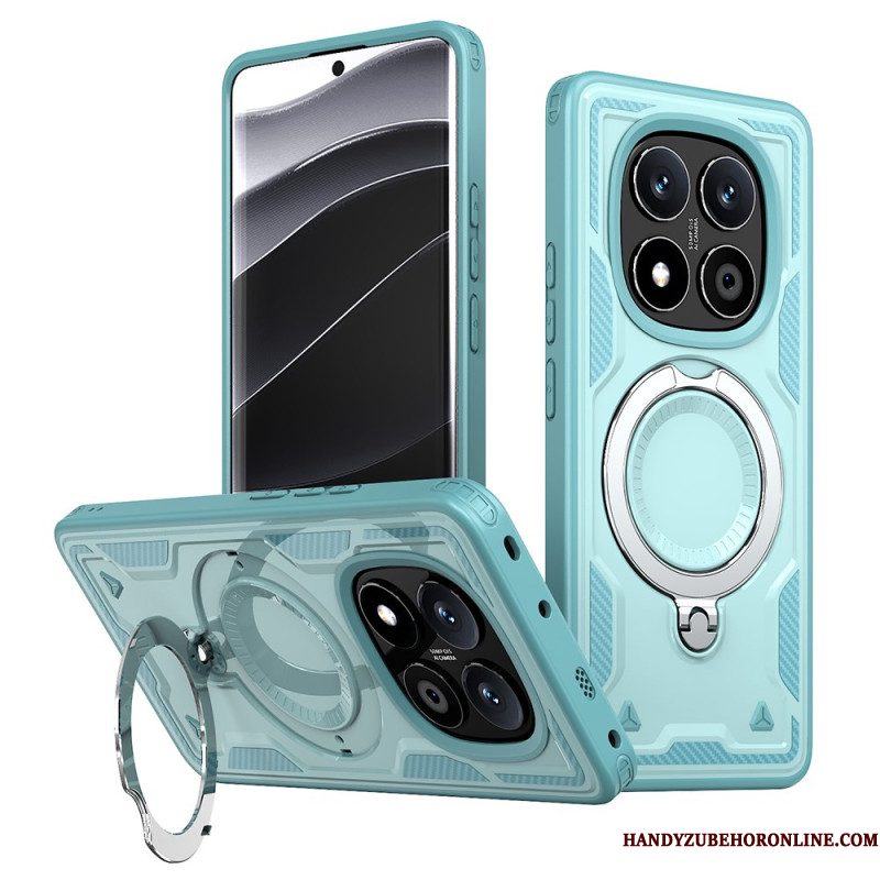 Cover Hoesje Xiaomi Redmi Note 14 Pro 5g Telefoonhoesje Draaibare Standaard En Magsafe-compatibiliteit