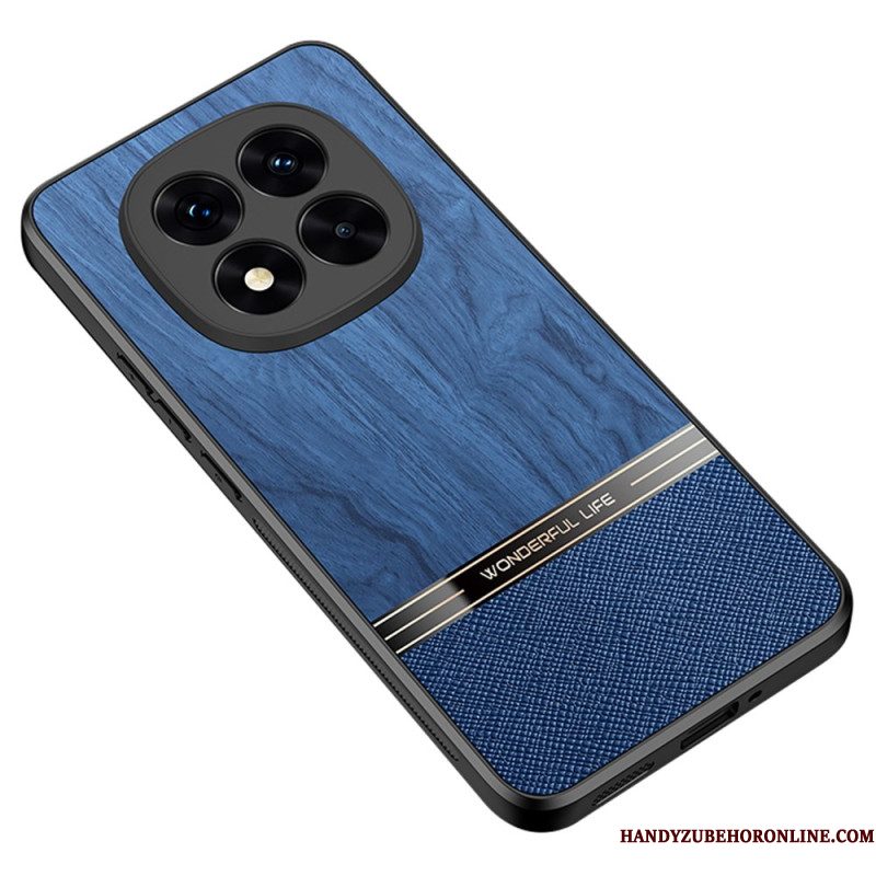 Cover Hoesje Xiaomi Redmi Note 14 Pro Plus 5g Telefoonhoesje Houtstijl