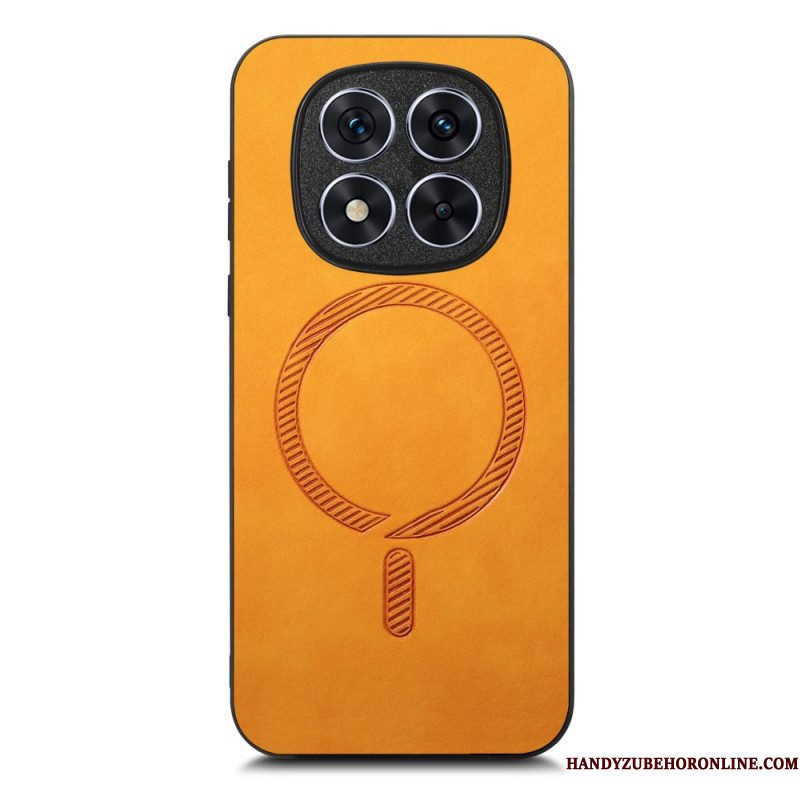 Cover Hoesje Xiaomi Redmi Note 14 Pro Plus 5g Telefoonhoesje Magsafe-compatibel Met Lederlook