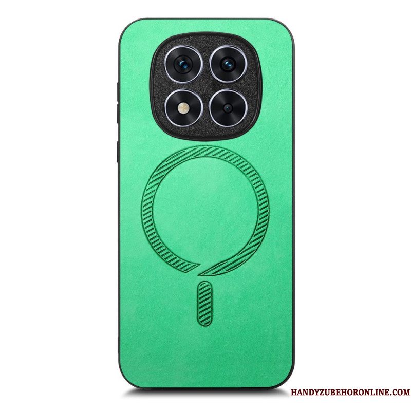 Cover Hoesje Xiaomi Redmi Note 14 Pro Plus 5g Telefoonhoesje Magsafe-compatibel Met Lederlook