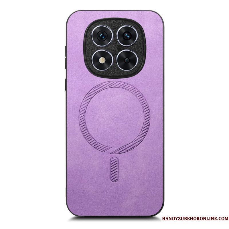 Cover Hoesje Xiaomi Redmi Note 14 Pro Plus 5g Telefoonhoesje Magsafe-compatibel Met Lederlook