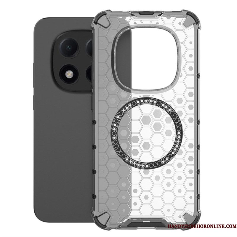 Cover Hoesje Xiaomi Redmi Note 15 Pro Plus 5g Telefoonhoesje Magnetisch Honingraatpatroon