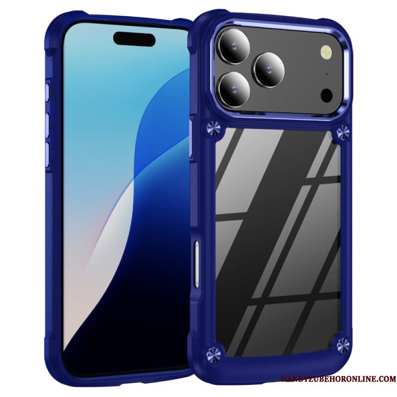 Cover Hoesje iPhone 17 Pro Telefoonhoesje Hybride Transparant