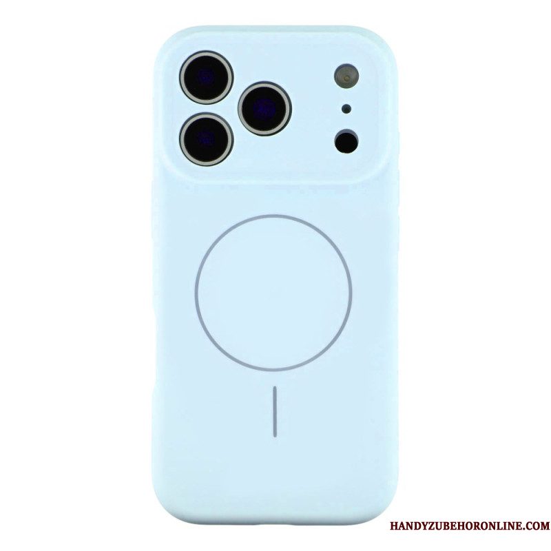 Cover Hoesje iPhone 17 Pro Telefoonhoesje Magsafe Hybrid Met Microvezelvoering