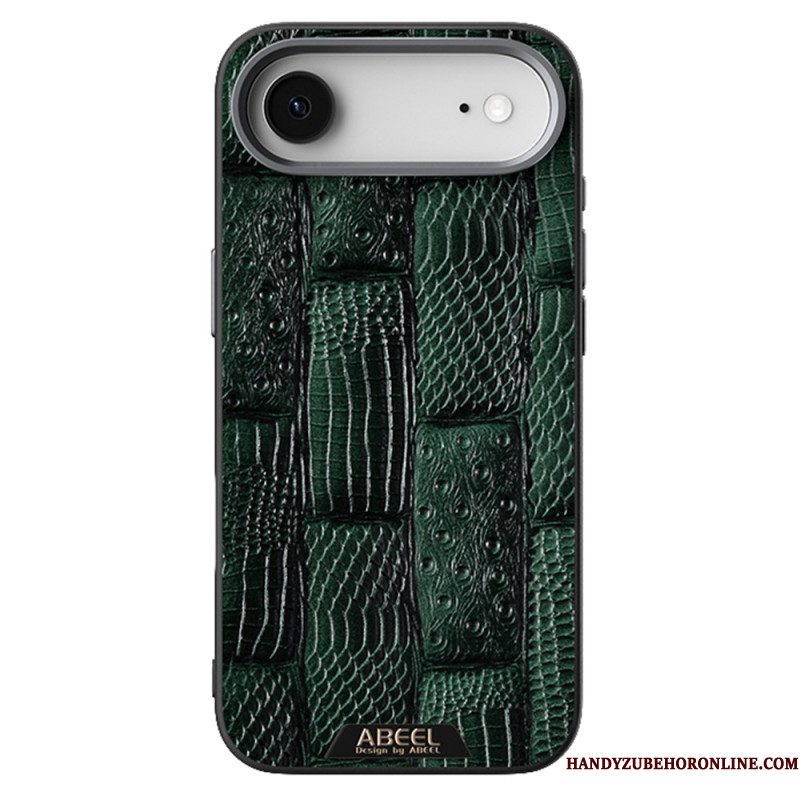 Cover Hoesje iPhone Air Telefoonhoesje Abeel Met Textuur Magsafe-compatibel