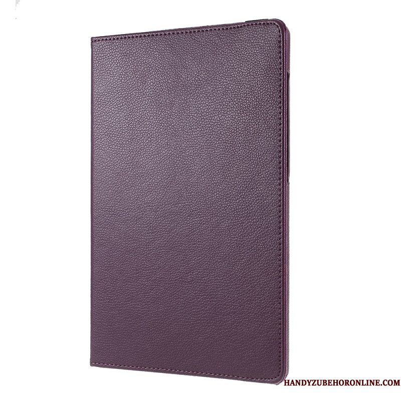 Cover Samsung Galaxy Tab S10 Fe Draaibaar Met Elastische Band Bescherming Hoesje