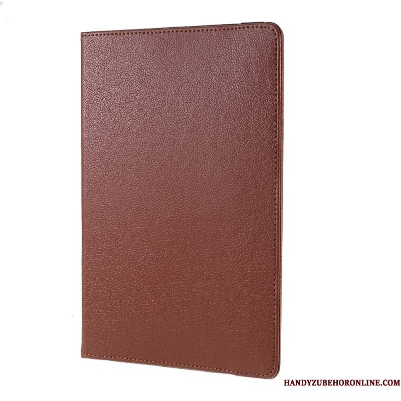 Cover Samsung Galaxy Tab S10 Fe Draaibaar Met Elastische Band Bescherming Hoesje