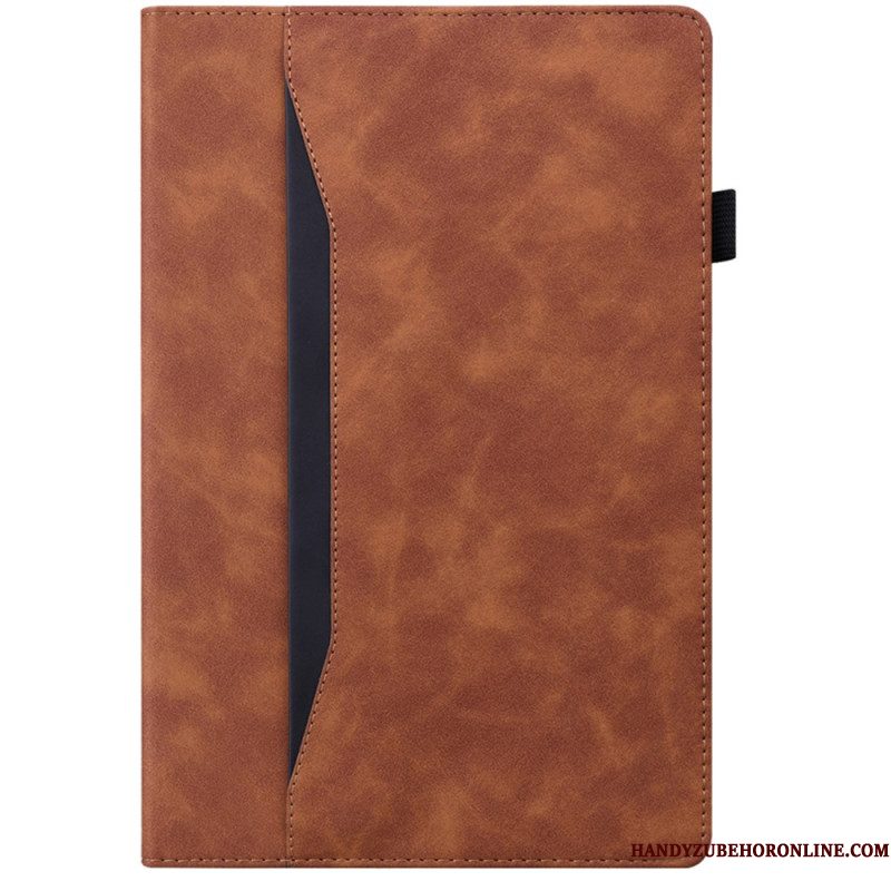 Cover Samsung Galaxy Tab S11 Stylushouder En Voorvak Bescherming Hoesje