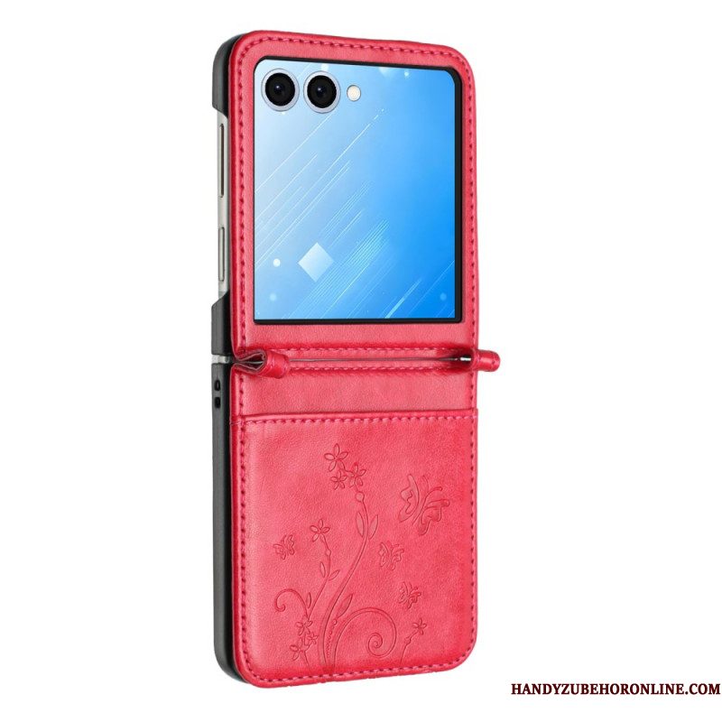 Cover Samsung Galaxy Z Flip 7 Bloemenprint