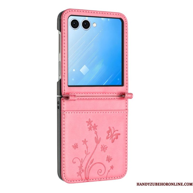Cover Samsung Galaxy Z Flip 7 Bloemenprint
