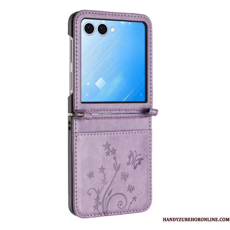 Cover Samsung Galaxy Z Flip 7 Bloemenprint