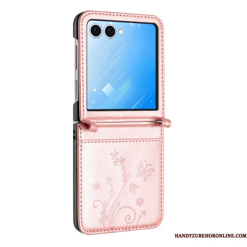 Cover Samsung Galaxy Z Flip 7 Bloemenprint