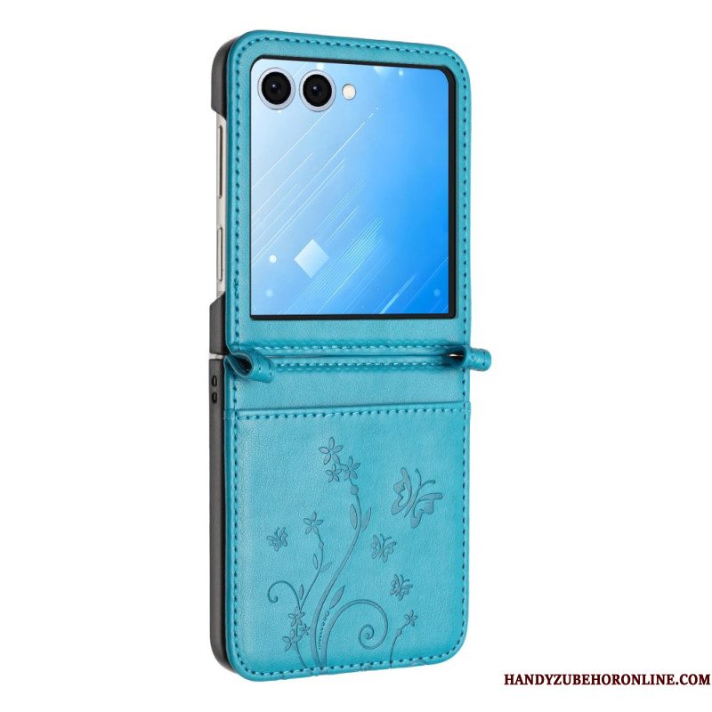 Cover Samsung Galaxy Z Flip 7 Bloemenprint