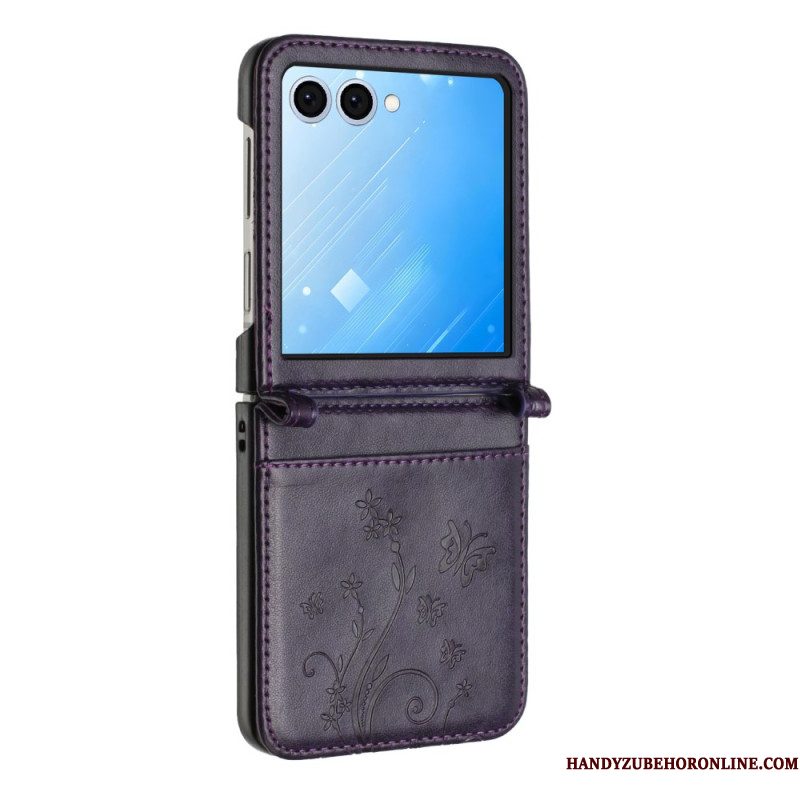 Cover Samsung Galaxy Z Flip 7 Bloemenprint