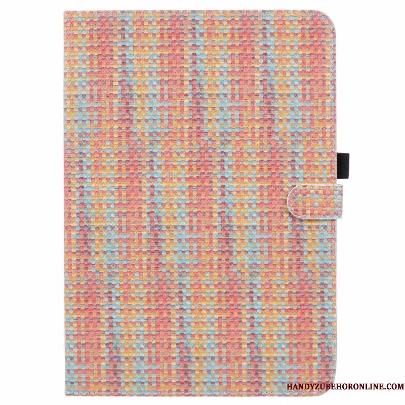 Cover Xiaomi Pad 6s Pro Geweven Patroon Bescherming Hoesje