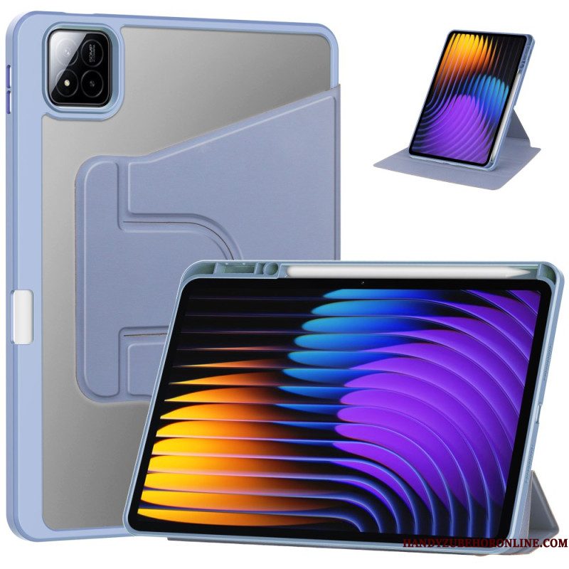Cover Xiaomi Pad 7 / 7 Pro Lederlook Met Draaibare Standaard Bescherming Hoesje