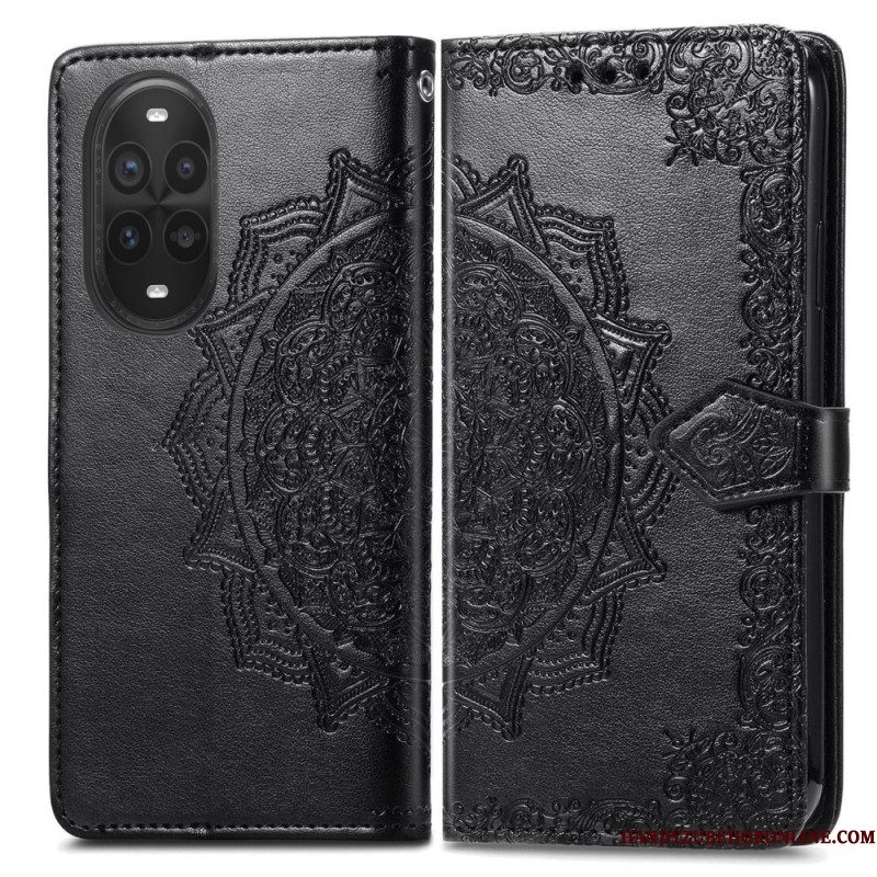 Flip Case Leren Huawei Nova 13 Pro Barok Mandala