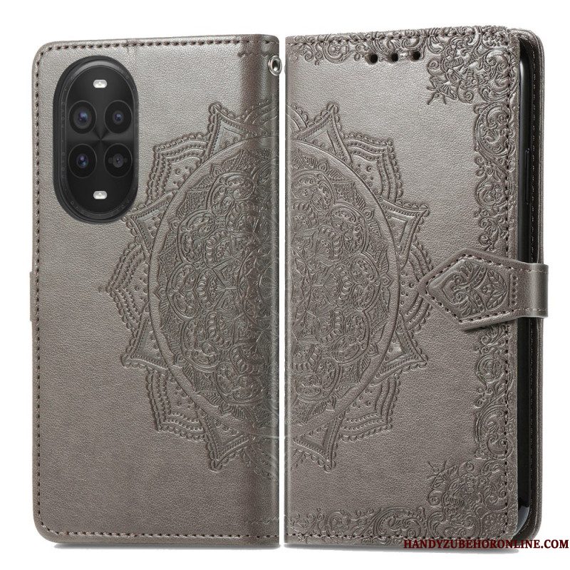 Flip Case Leren Huawei Nova 13 Pro Barok Mandala