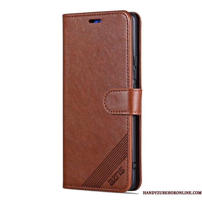 Flip Case Leren Samsung Galaxy S25 5g Azns