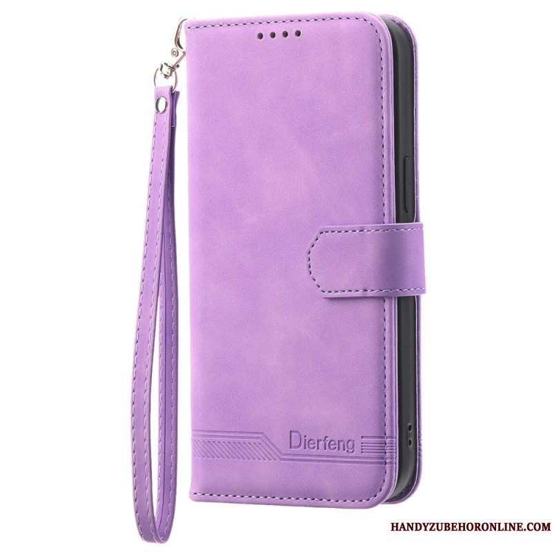 Flip Case Leren Samsung Galaxy S25 5g Edge Dierfeng