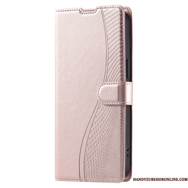 Flip Case Leren Samsung Galaxy S25 5g Polkadotprint