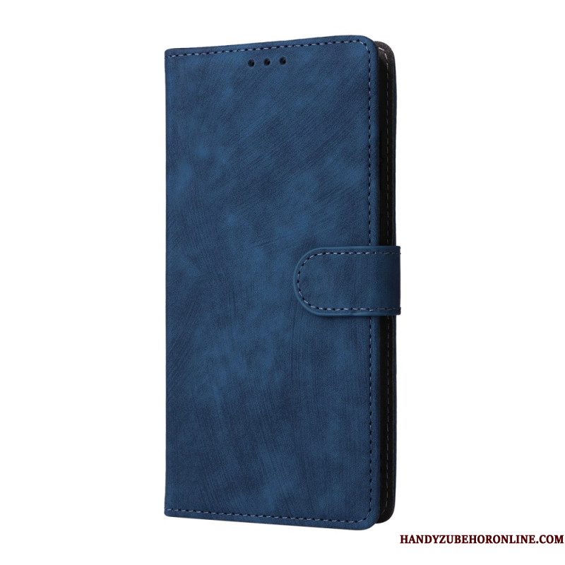 Flip Case Leren Samsung Galaxy S25 Fe Rfid-bescherming (suède-effect)
