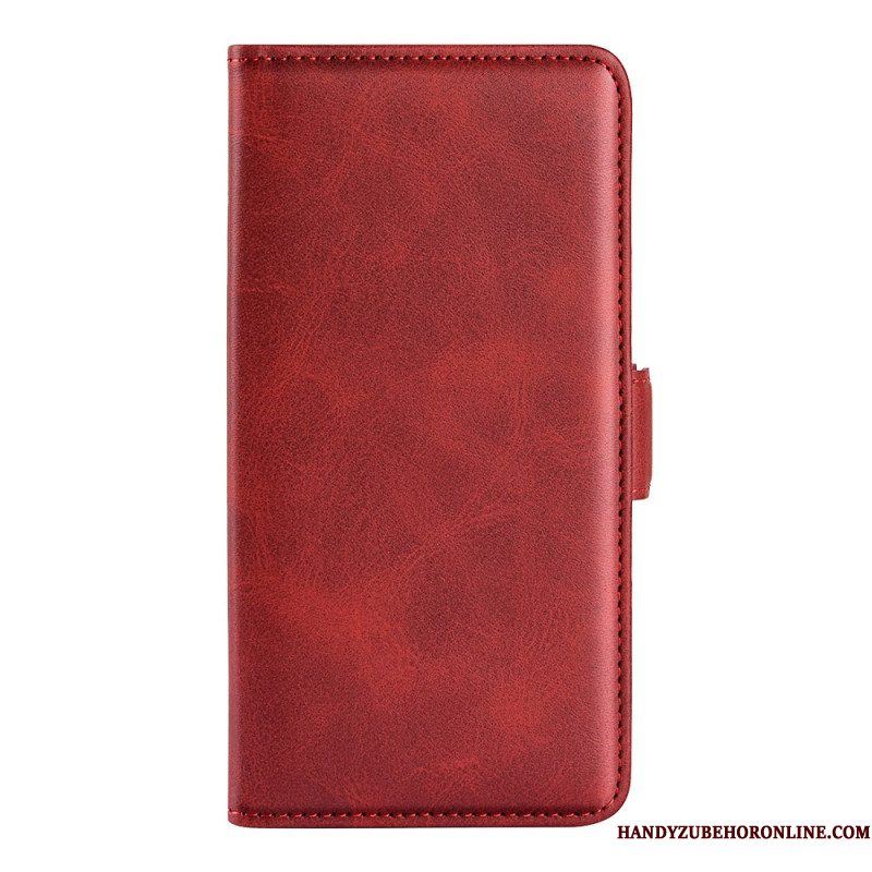 Flip Case Leren Samsung Galaxy S25 Ultra 5g Dubbele Sluiting