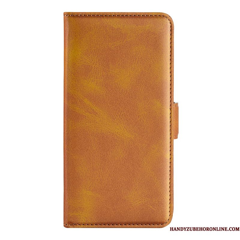 Flip Case Leren Samsung Galaxy S25 Ultra 5g Dubbele Sluiting