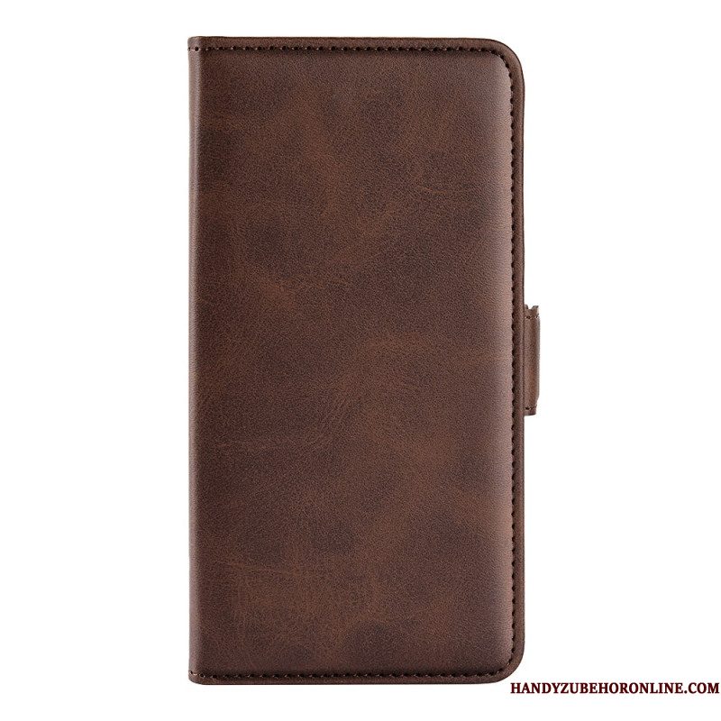 Flip Case Leren Samsung Galaxy S25 Ultra 5g Dubbele Sluiting